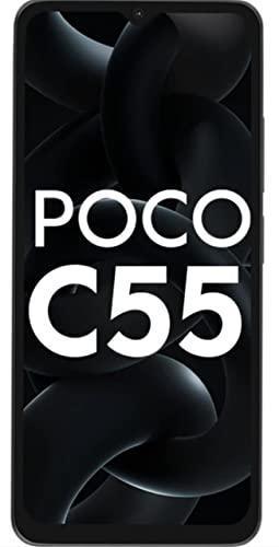 POCO C55 (Power Black, 6GB RAM, 128GB Storage) - Triveni World