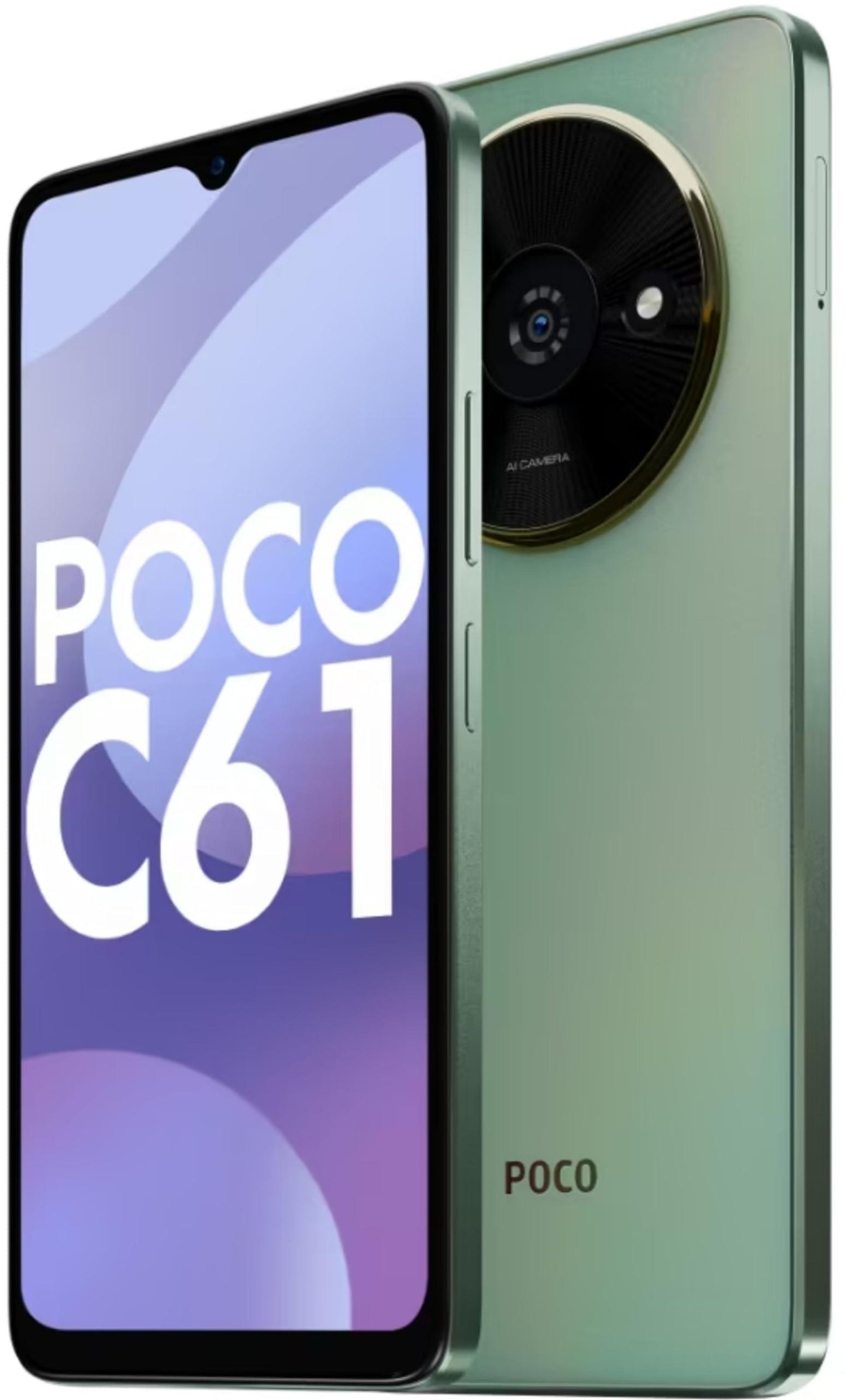 POCO C61 (Mystical Green, 4GB RAM, 64GB Storage) - Triveni World