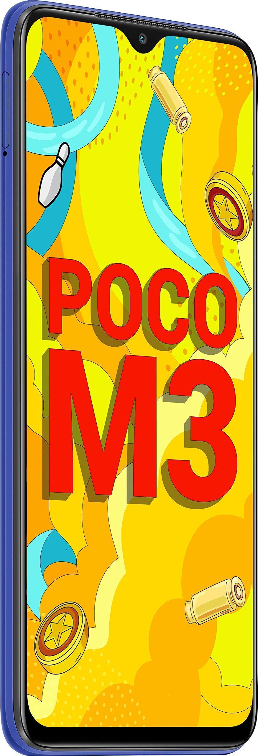 POCO M3 (Cool Blue, 6GB RAM, 64GB Storage) - Triveni World