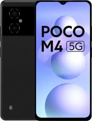 POCO M4 5G (4GB/64GB) Power Black Mobile (4 GB RAM, 64 GB Storage) Refurbished - Triveni World