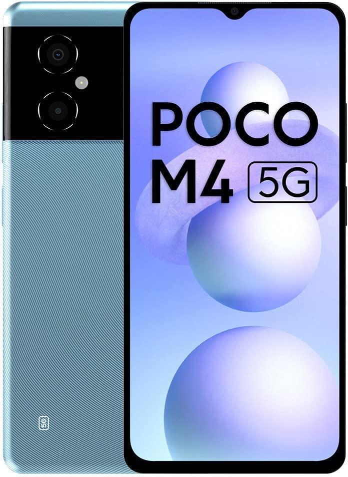 POCO M4 5G (Cool Blue, 4GB RAM 64GB RAM) - Triveni World