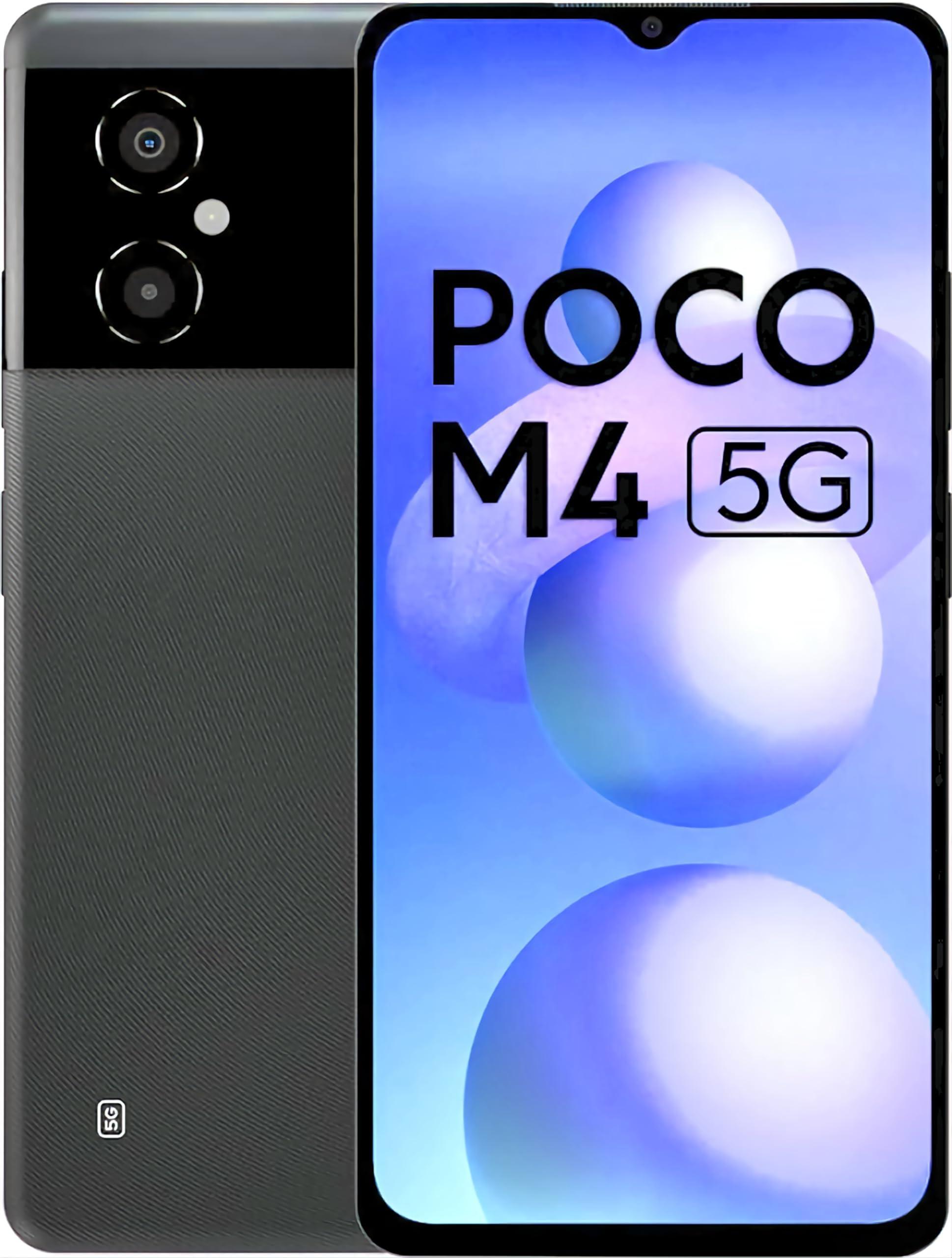 Poco M4 5G Power Black 6GB RAM 128GB RAM - Triveni World