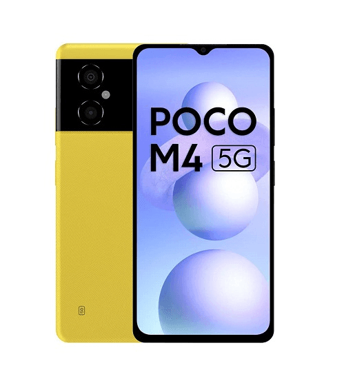 POCO M4 5G (4GB/64GB) Yellow Mobile (4 GB RAM, 64 GB Storage) Refurbished - Triveni World