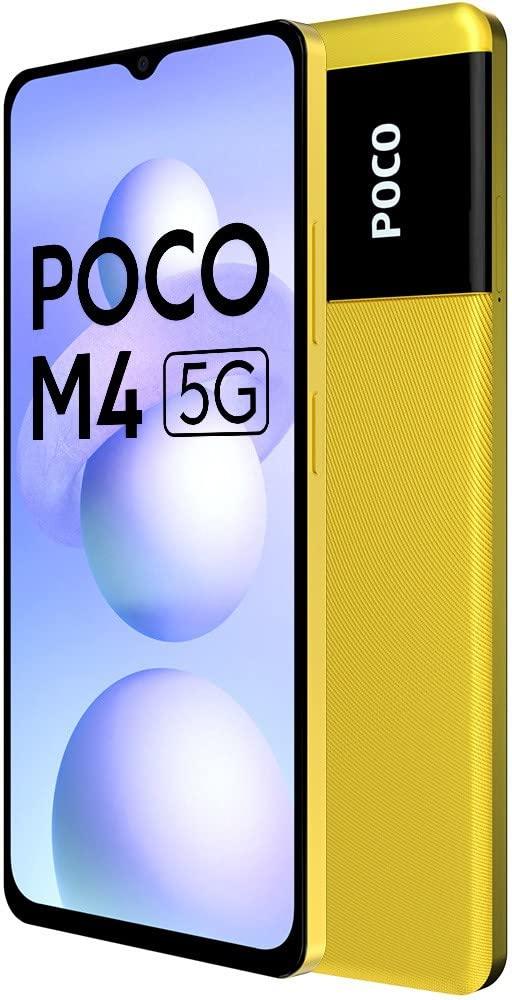 POCO M4 5G (Yellow, 4GB RAM 64GB RAM) - Triveni World