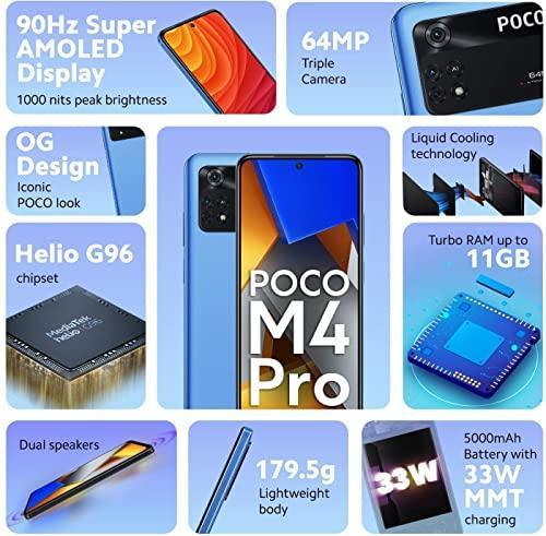 POCO M4 Pro (Cool Blue, 6GB RAM 128GB Storage) - Triveni World