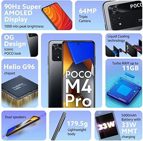 POCO M4 Pro (Power Black, 6GB RAM 128GB Storage) - Triveni World