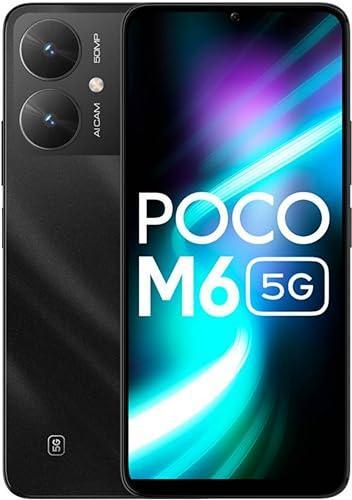 POCO M6 5G (Galactic Black, 4GB RAM, 128GB Storage) - Triveni World