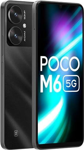 POCO M6 5G (Galactic Black, 8GB RAM, 256GB Storage) - Triveni World