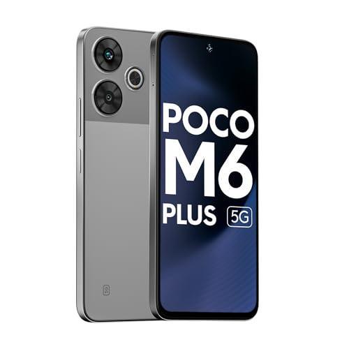 POCO M6 Plus 5G Ice Silver 6GB RAM 128GB ROM - Triveni World