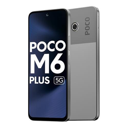 POCO M6 Plus 5G Ice Silver 6GB RAM 128GB ROM - Triveni World