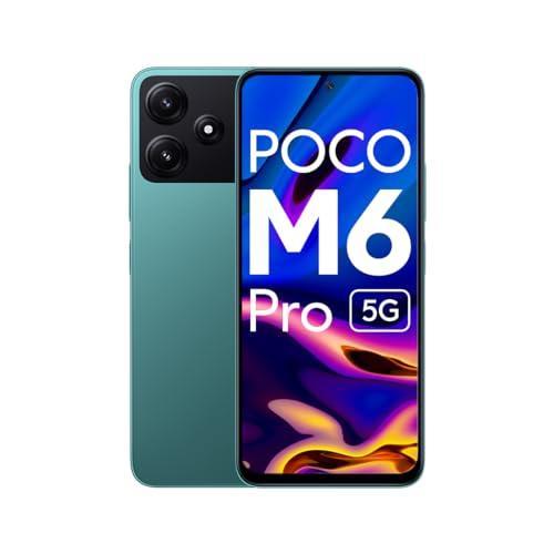 POCO M6 Pro 5G (Forest Green, 6GB RAM, 128GB Storage) - Triveni World