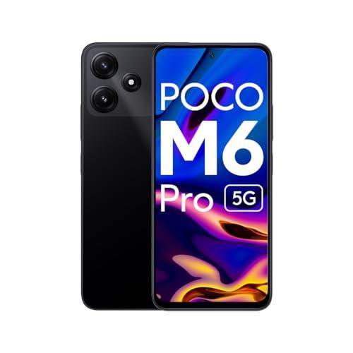 POCO M6 Pro 5G (Power Black, 4GB RAM, 128GB Storage) - Triveni World