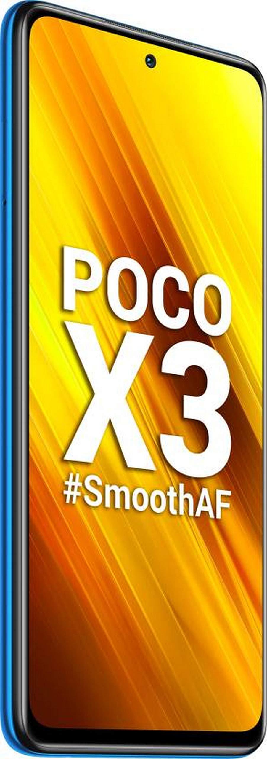 POCO X3 (Cobalt Blue, 8GB RAM, 128GB Storage) - Triveni World