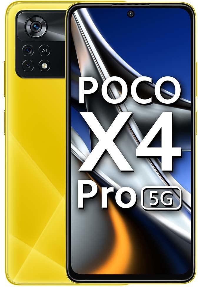 POCO X4 Pro 5G (Yellow, 6GB RAM 128GB Storage) - Triveni World