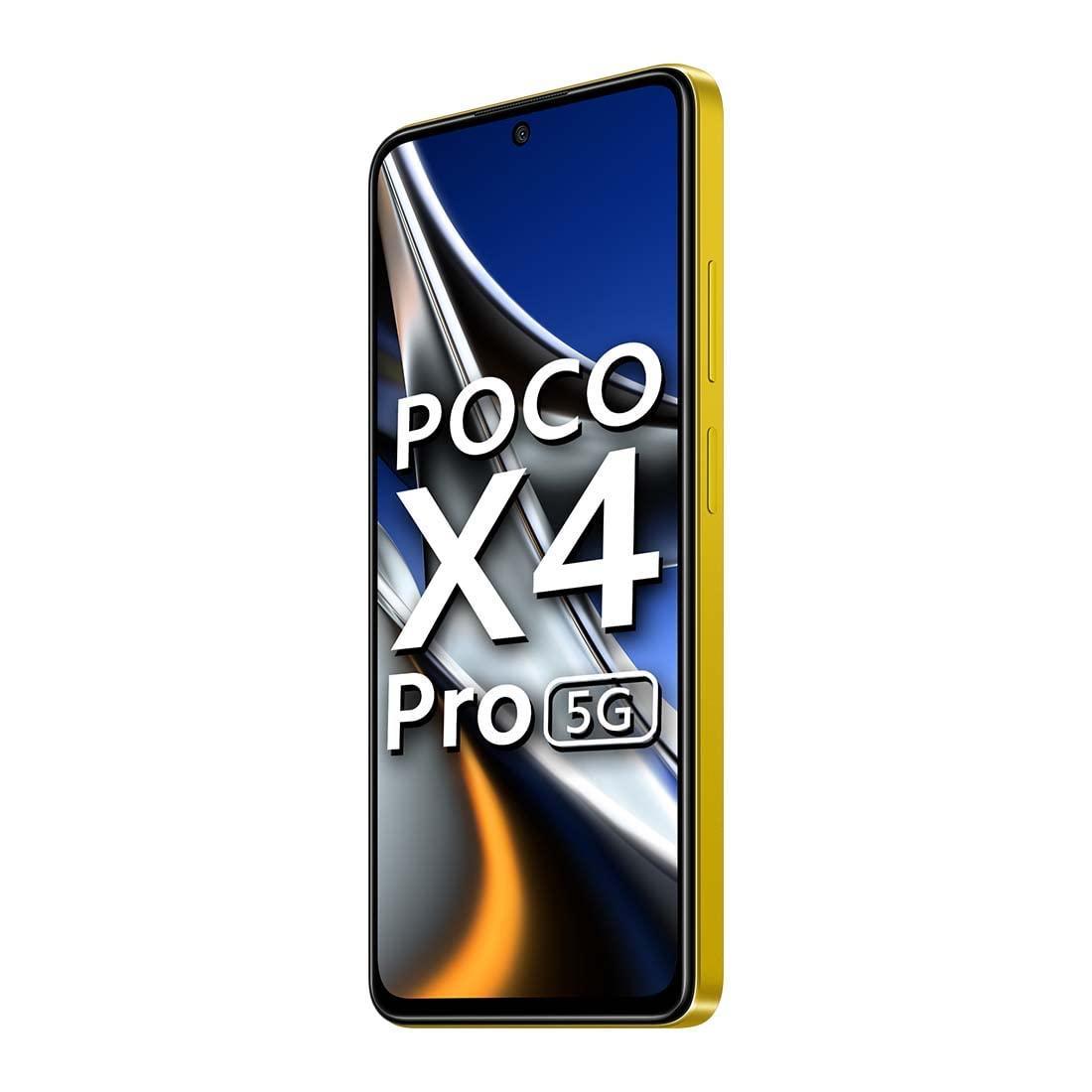 Poco X4 Pro 5G Yellow 6GB RAM 64GB ROM - Triveni World