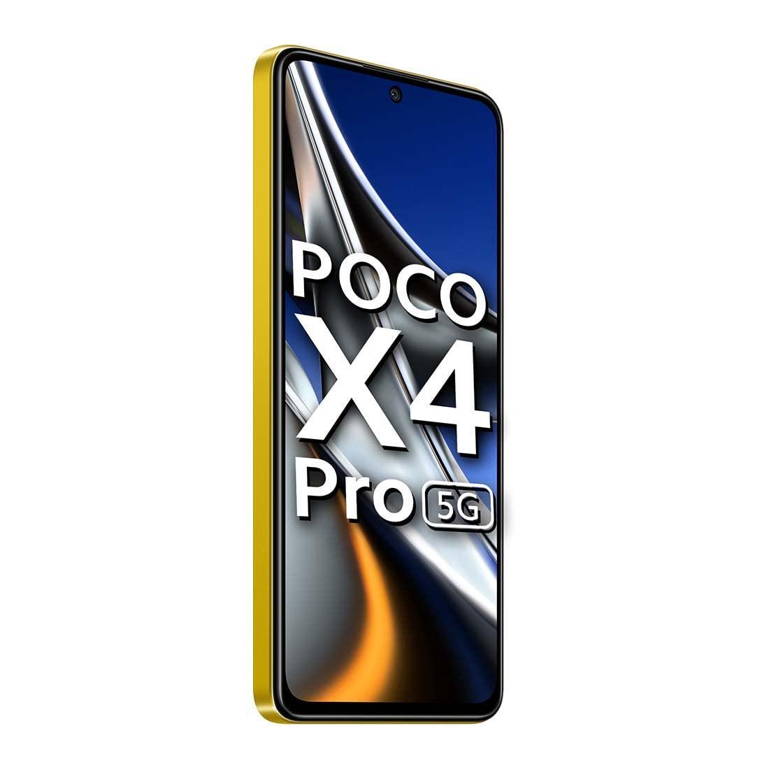 Poco X4 Pro 5G Yellow 6GB RAM 64GB ROM - Triveni World