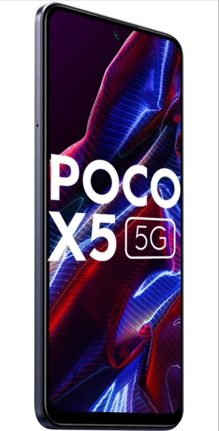 POCO X5 5G (Jaguar Black, 128 GB) (6 GB RAM) - Triveni World