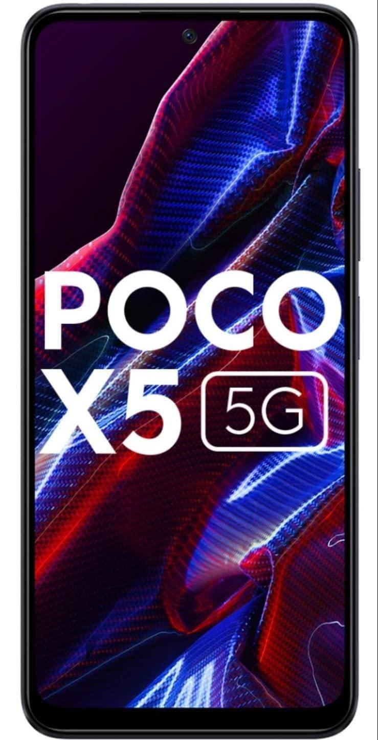 POCO X5 5G (Jaguar Black, 128 GB) (6 GB RAM) - Triveni World