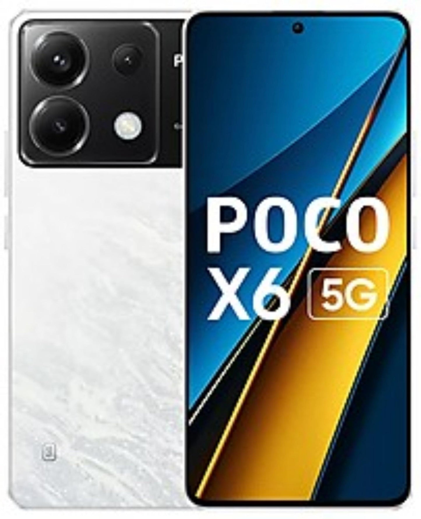 POCO X6 5G (Snowstorm White, 256 GB) (12 GB RAM) - Triveni World