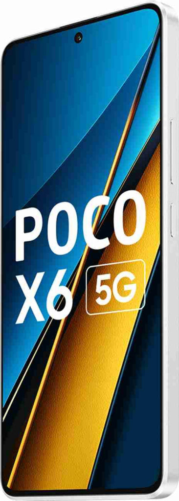 POCO X6 5G (Snowstorm White, 256 GB) (12 GB RAM) - Triveni World