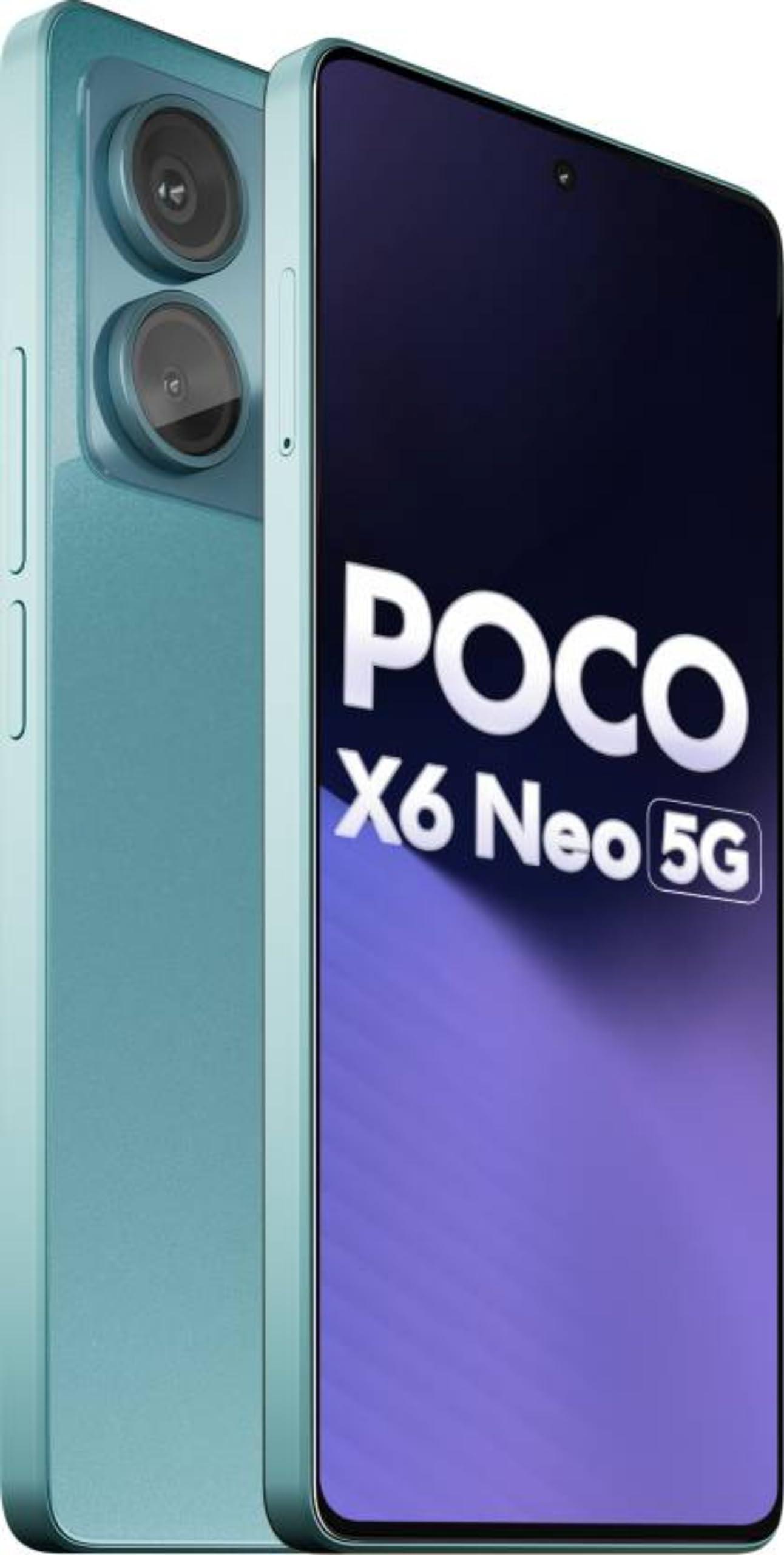 POCO X6 Neo 5G (Horizon Blue, 12GB RAM, 256GB Storage) - Triveni World