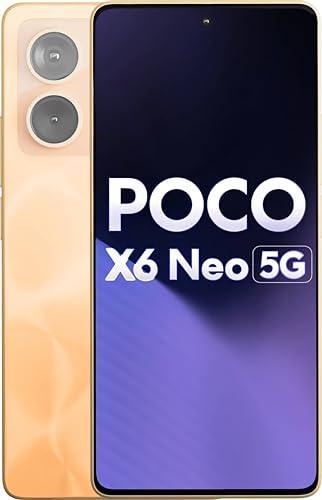 POCO X6 Neo 5G (Martin Orange, 12GB RAM, 256GB Storage) - Triveni World