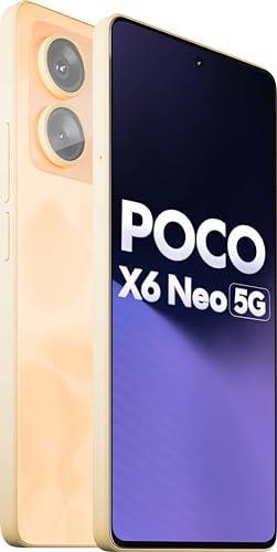 POCO X6 Neo 5G (Martin Orange, 12GB RAM, 256GB Storage) - Triveni World