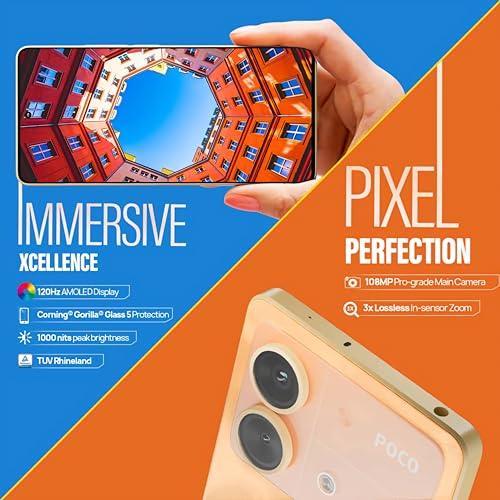 POCO X6 Neo 5G (Martin Orange, 12GB RAM, 256GB Storage) - Triveni World