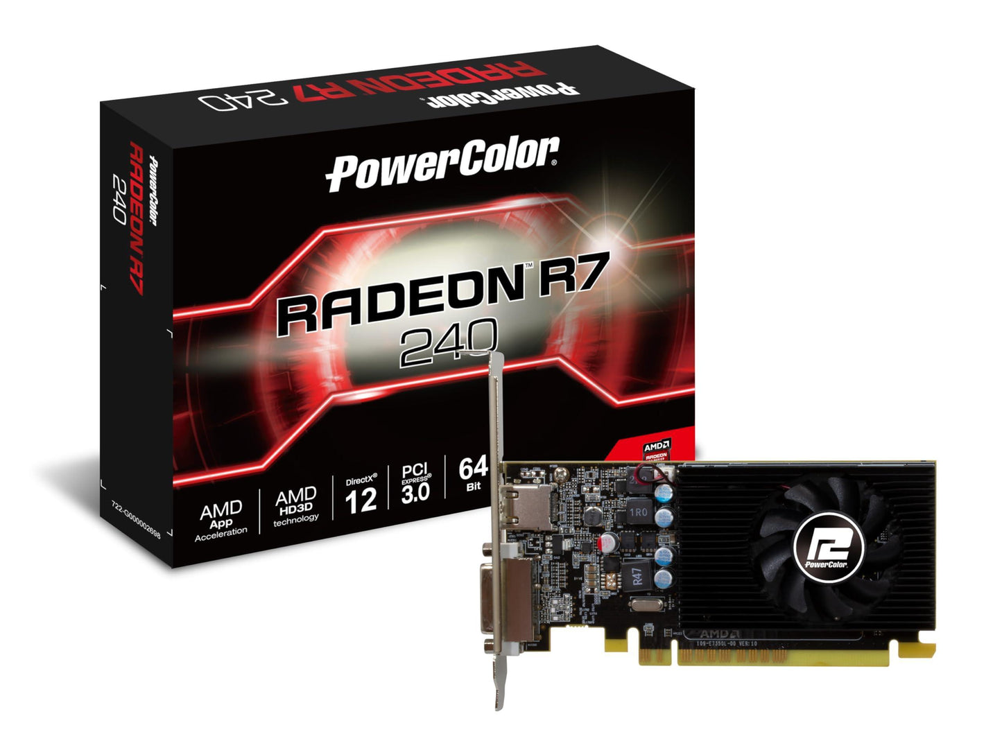 PowerColor AMD Radeon R7 240 2GB 64-bit GDDR5 Graphics Card - Triveni World