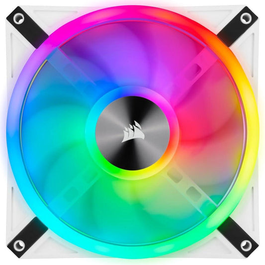 QL140 RGB, 140mm RGB LED Fan, Dual Pack with Lighting Node CORE - Triveni World