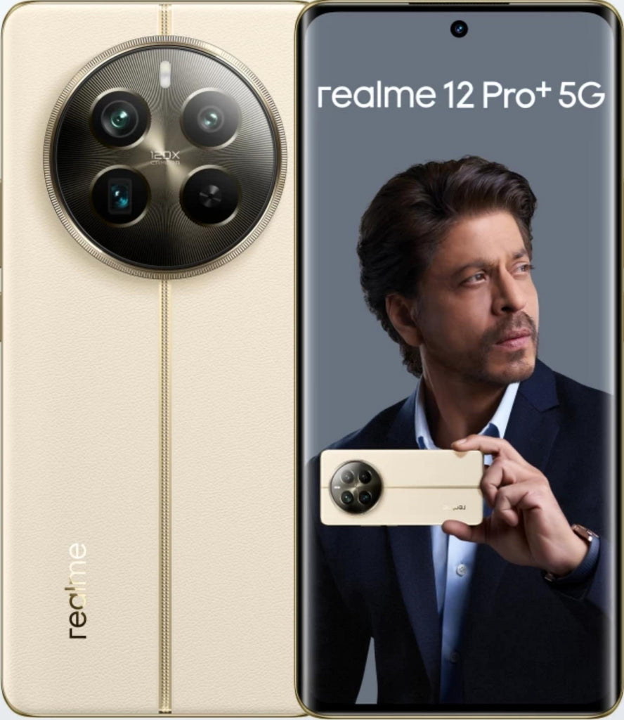 realme 12 Pro+ 5G (Navigator Beige, 12GB RAM, 256GB Storage) | 6.7" 120Hz Curved AMOLED Display | 64MP Periscope + 50MP Sony IMX 890 OIS Camera + 8MP | 32MP Selfie Camera | 67W Super VOOC Charge - Triveni World