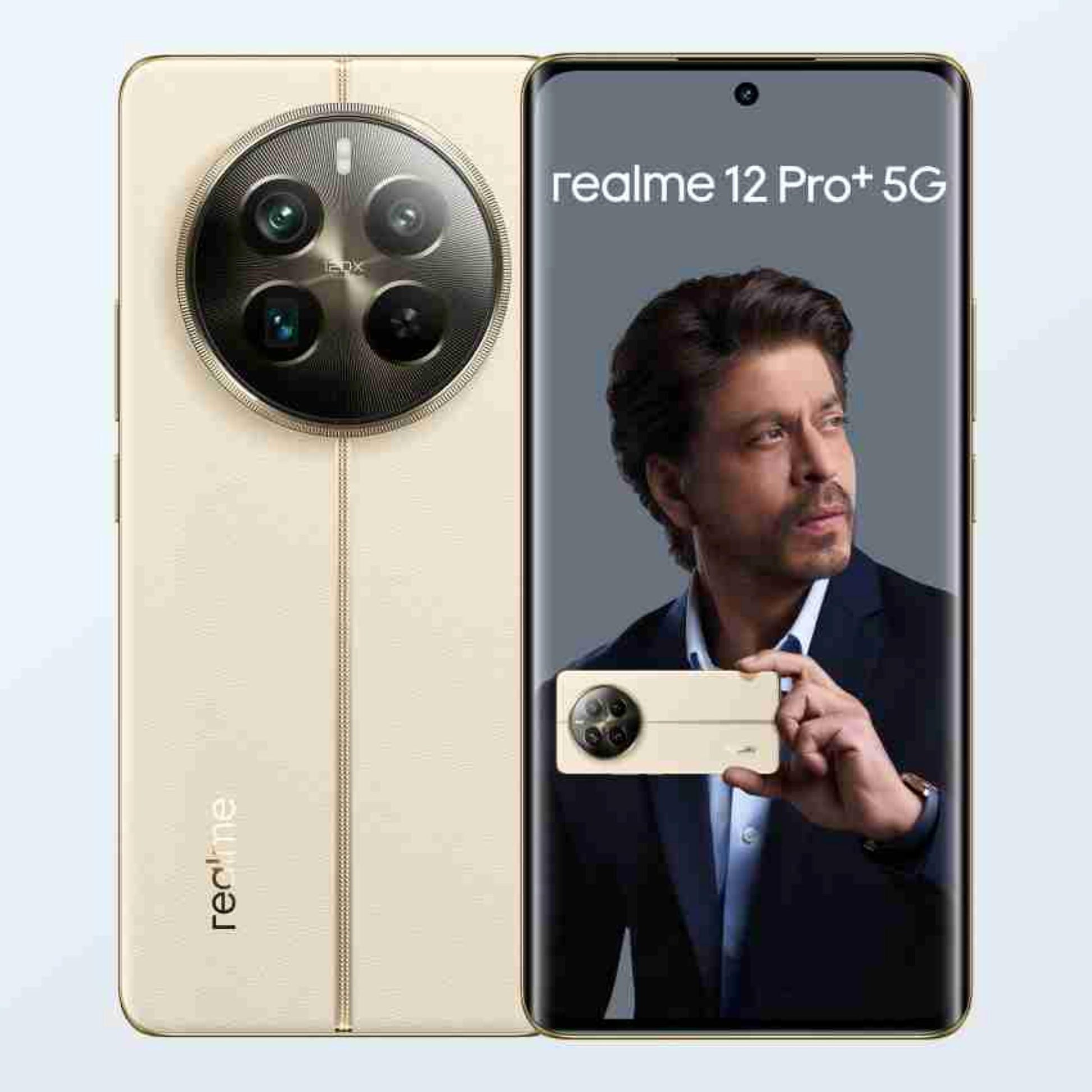 realme 12 Pro+ 5G (Navigator Beige, 12GB RAM, 256GB Storage) - Triveni World