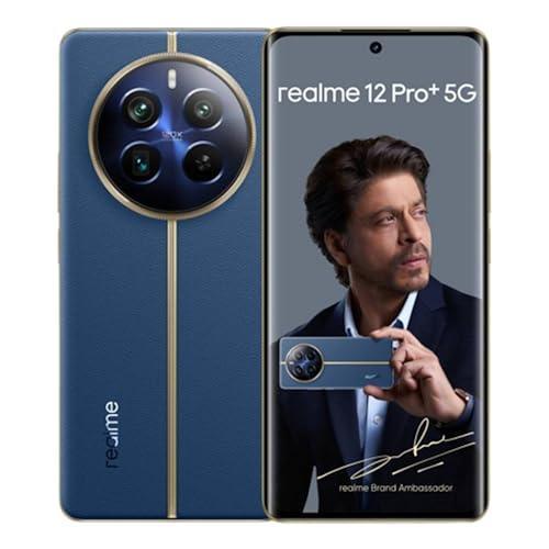 realme 12 Pro+ 5G (Submarine Blue, 8GB RAM, 256GB Storage) | 6.7" 120Hz Curved AMOLED Display | 64MP Periscope + 50MP Sony IMX 890 OIS Camera + 8MP | 32MP Selfie Camera | 67W Super VOOC Charge - Triveni World