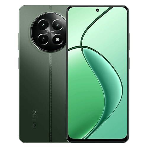 realme 12x 5G (Woodland Green, 4GB RAM, 128GB Storage) | Upto 8GB (4+4GB) Dynamic RAM | Dimensity 6100+ Processor | 50 MP AI Camera | 7.69 mm Ultra-Slim Trendy Watch Design | 45 W SUPERVOOC Charge - Triveni World