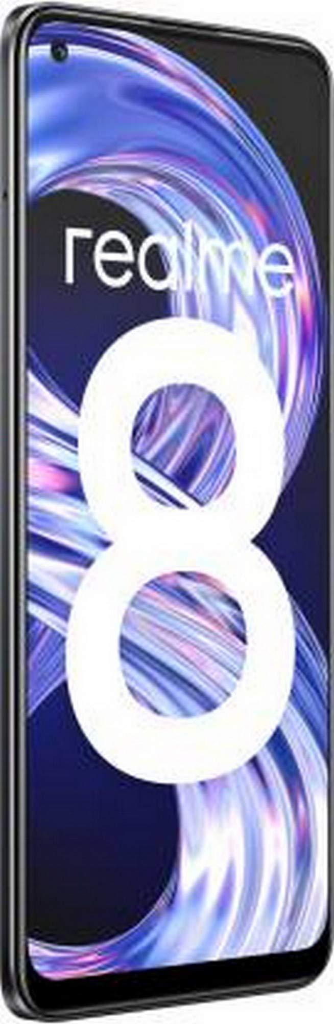 realme 8 (Cyber Black, 4GB RAM, 128GB Storage) - Triveni World