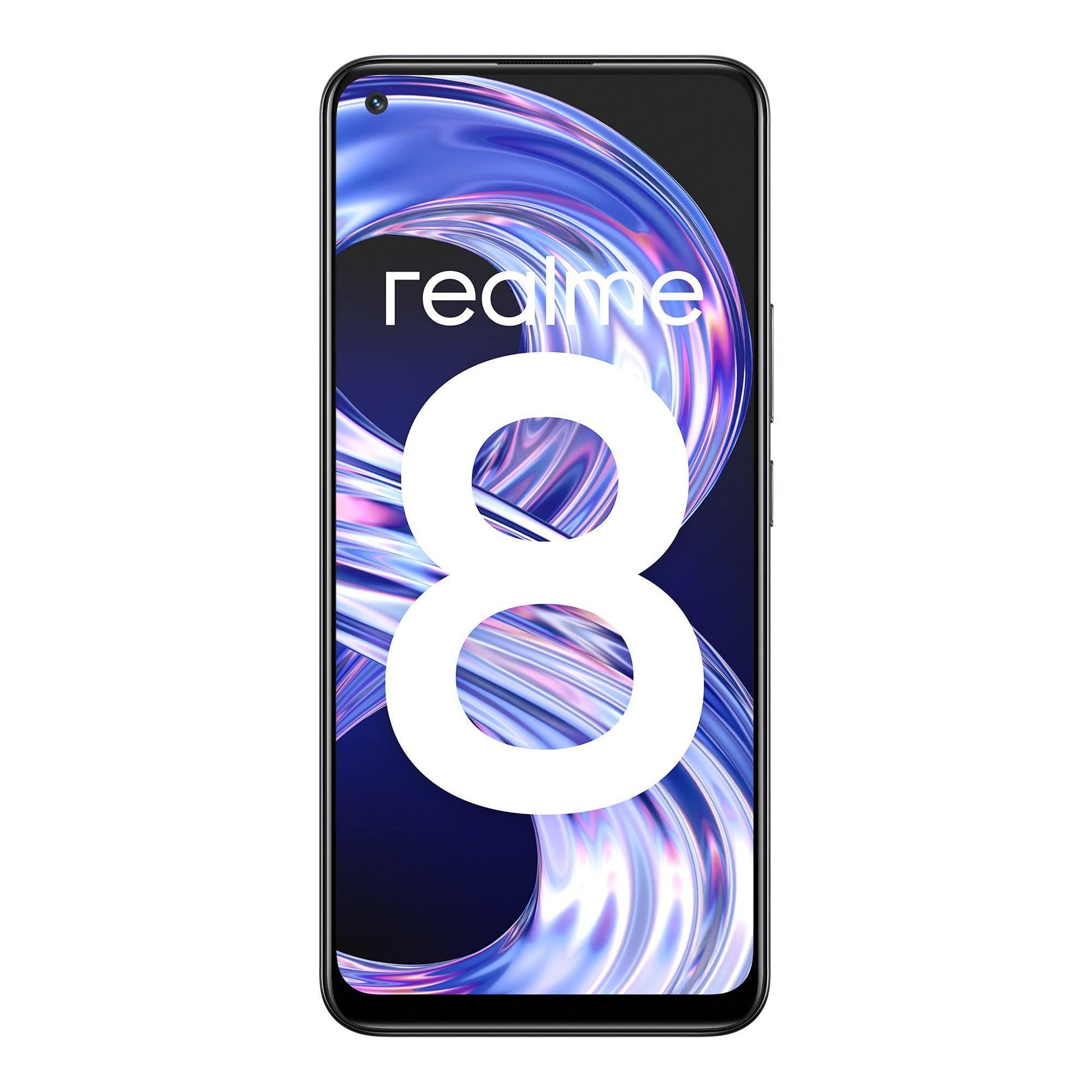 realme 8 (Cyber Black, 8GB RAM, 128GB Storage) with No Cost EMI/Additional Exchange Offers - Triveni World