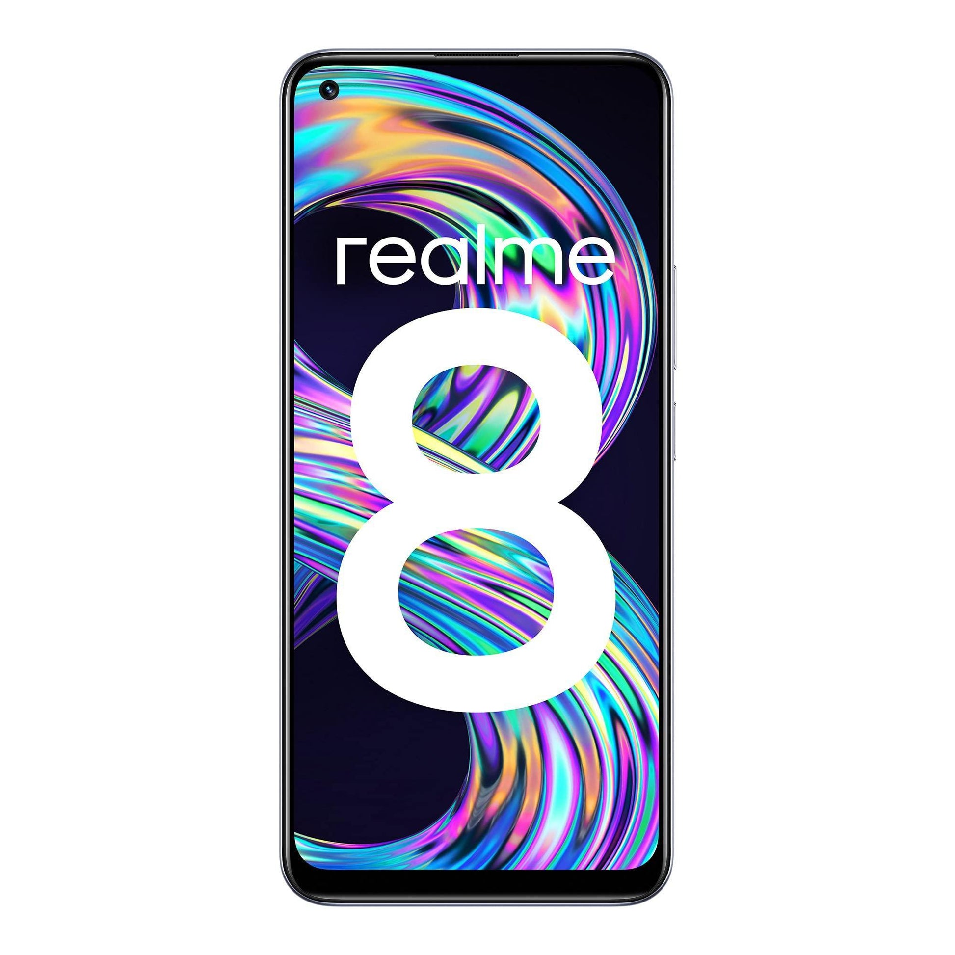 realme 8 (Cyber Silver, 4GB RAM+128GB Storage) with No Cost EMI/Additional Exchange Offers - Triveni World