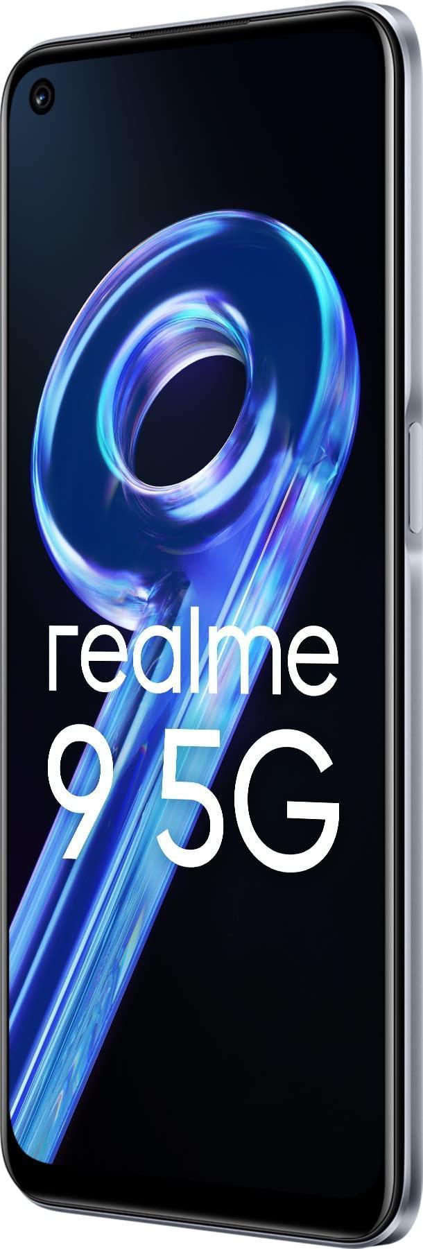 realme 9 5G (Stargaze White,6GB+128GB) Dimensity 810 Processor | 48 MP AI Triple Camera - Triveni World