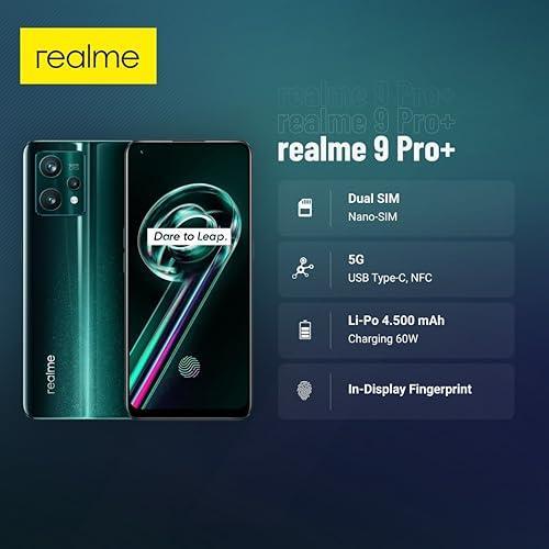 realme 9 Pro+ 5G (Midnight Black, 8GB RAM, 128GB Storage) - Triveni World