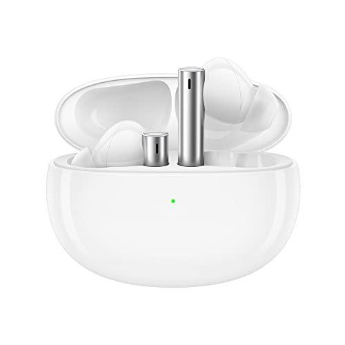 realme Buds Air 3 True Wireless in-Ear Earbuds with 42dB Active Noise Cancellation (ANC), Dual Device Pairing and 30 hrs Playtime with Fast Charging (Galaxy White) - Triveni World