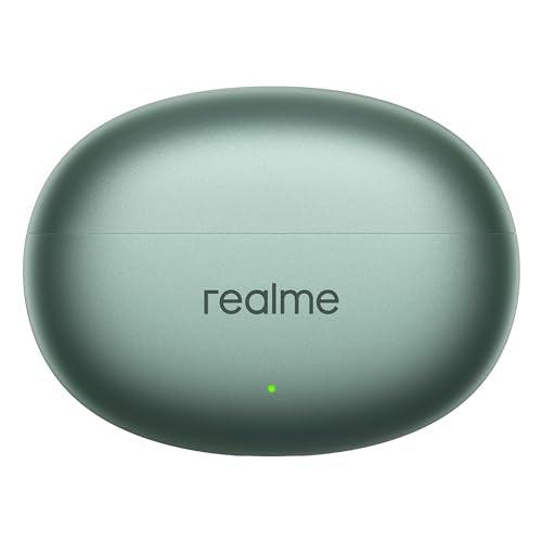 realme Buds Air 6 Tws in Ear Earbuds with 12.4 Mm Deep Bass Driver, 40 Hours Play Time, Fast Charge,50 Db Anc,Lhdc 5.0, 55 Ms Low Latency, Ip55 Dust & Water Resistant, Bluetooth V5.3 (Forrest Green) - Triveni World