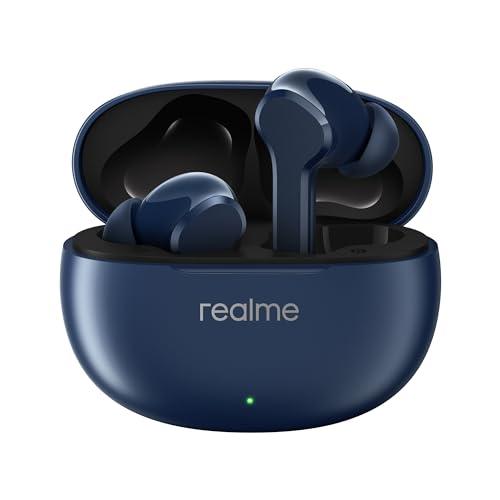 realme Buds T110 with Ai Enc for Calls, Upto 38 Hours of Playback and Fast Charging Bluetooth in Ear Headset (Jazz Blue, True Wireless) - Triveni World