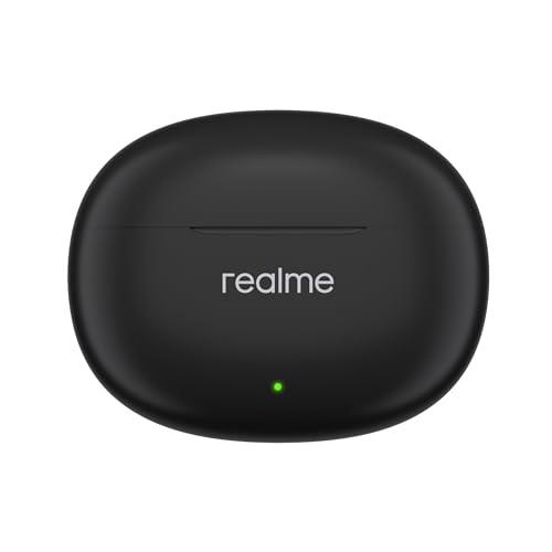 realme Buds T110 with Ai Enc for Calls, Upto 38 Hours of Playback and Fast Charging Bluetooth in Ear Headset (Punk Black, True Wireless) - Triveni World