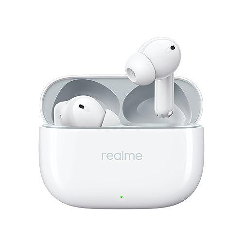 realme Buds T300 Truly Wireless in-Ear Earbuds with 30dB ANC, 360° Spatial Audio Effect, 12.4mm Dynamic Bass Boost Driver with Dolby Atmos Support, Upto 40Hrs Battery and Fast Charging (Youth White) - Triveni World