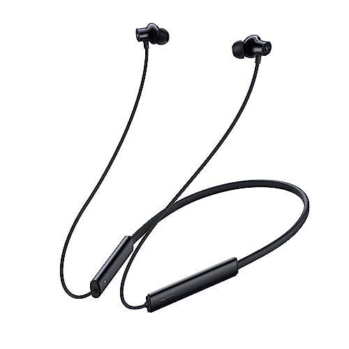 realme Buds Wireless 3 in-Ear Bluetooth Headphones,30dB ANC, Spatial Audio,13.6mm Dynamic Bass Driver,Upto 40 Hours Playback, Fast Charging, 45ms Low Latency for Gaming,Dual Device Connection (Black) - Triveni World