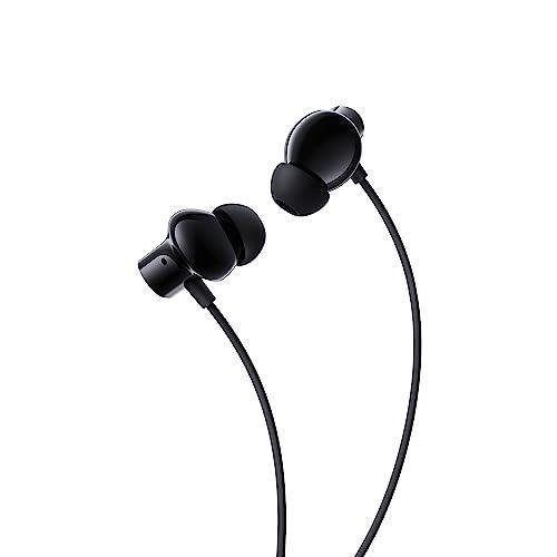 realme Buds Wireless 3 in-Ear Bluetooth Headphones,30dB ANC, Spatial Audio,13.6mm Dynamic Bass Driver,Upto 40 Hours Playback, Fast Charging, 45ms Low Latency for Gaming,Dual Device Connection (Black) - Triveni World