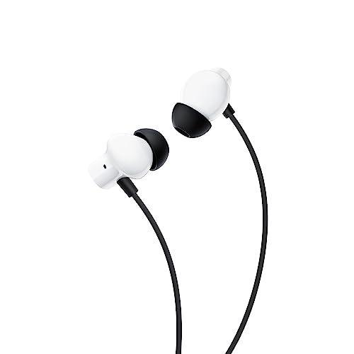 Realme Buds Wireless 3 in-Ear Bluetooth Headphones,30dB ANC,Spatial Audio,13.6mm Dynamic Bass Driver,Upto 40 HrsPlayback,Fast Charging,45ms Low Latency for Gaming,Dual Device Connection-Vitality White - Triveni World