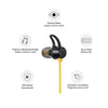 realme Buds Wireless in Ear Bluetooth Earphones with mic, 11.2mm Bass Boost Driver, Magnetic Fast Pair, Fast Charging and 12 Hrs Playtime (Yellow) - Triveni World