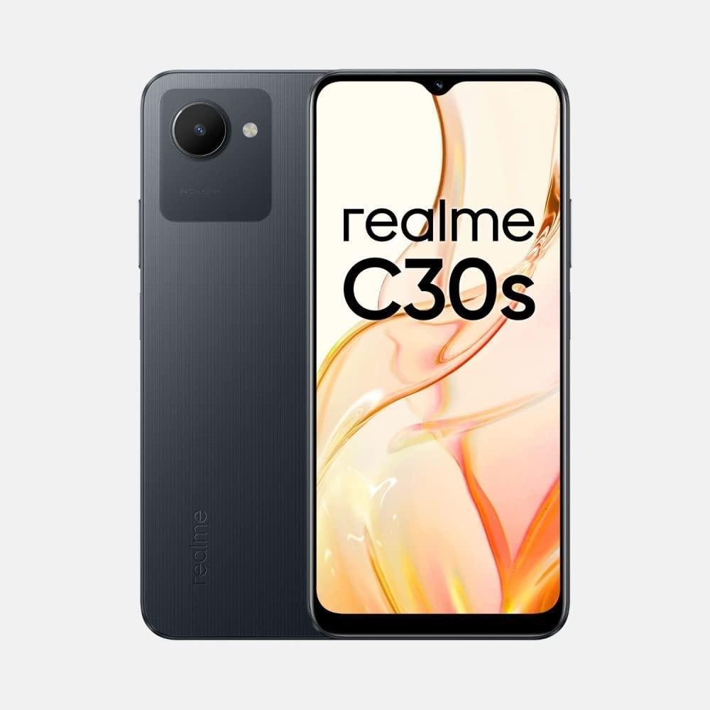 realme C30s ( Stripe Black, 4GB RAM, 64 GB Storage ) - Triveni World