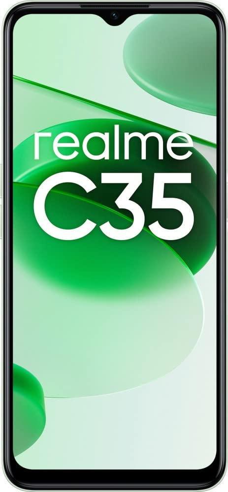 Realme C35 (Glowing Green, 6GB RAM, 128GB Storage) - Triveni World